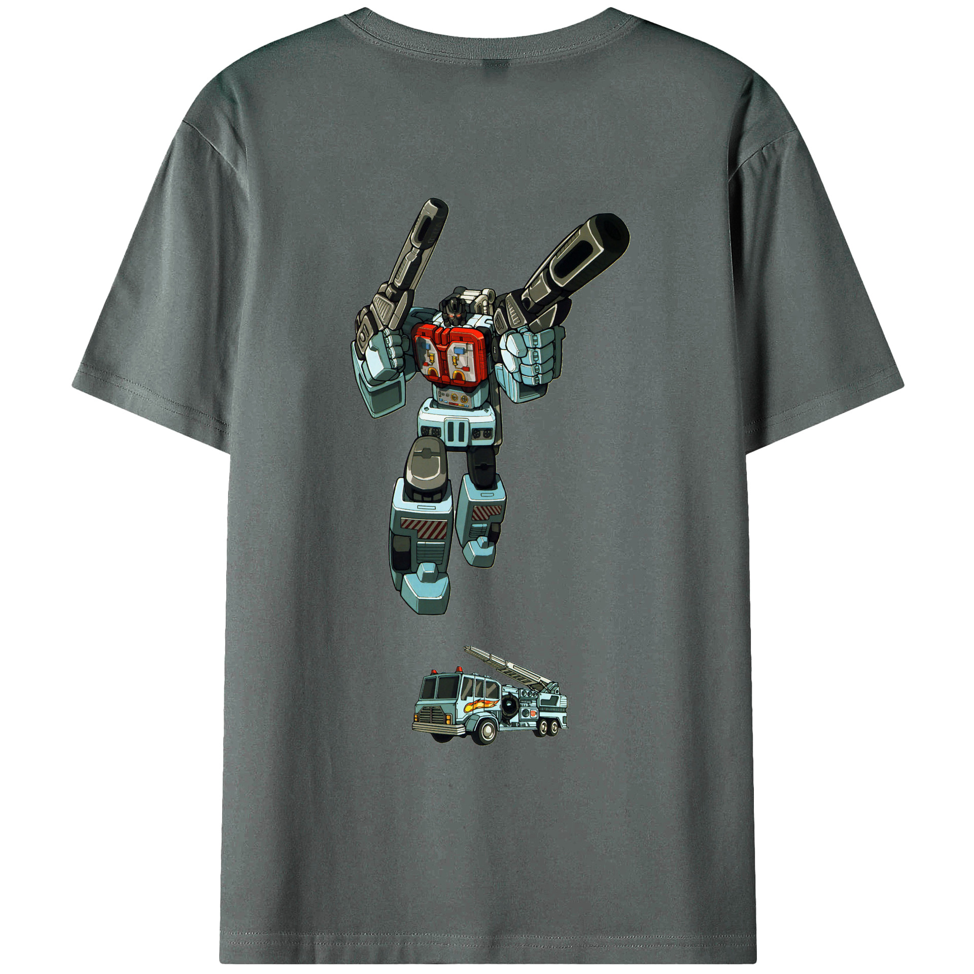 （画像用）  綿100％ メンズ半袖Tシャツ（バックプリント） 通気性